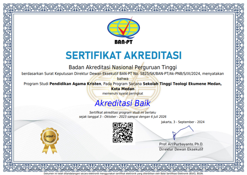 sertifikat akreditasi prodi pak